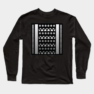 “Dimensional Energy” - V.1 Grey - (Geometric Art) (Dimensions) - Doc Labs Long Sleeve T-Shirt